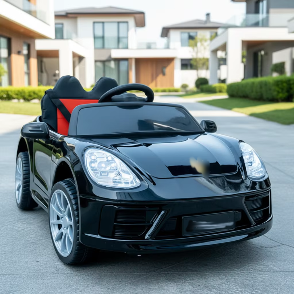 Black single drive-6v4 battery single drive+remote control+swing