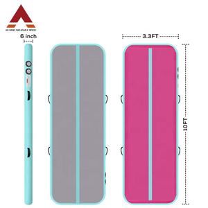 Pista de caída de aire inflable para gimnasio de 3M, 5M, 6M, 8M, 10M, <span class=keywords><strong>12M</strong></span>, suelo protector para gimnasia - Product Image 3