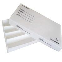 Bac de stockage de carottage minier en polypropylène ondulé robuste et recyclable pour forage BQHQNQPQ / Tailles personnalisables