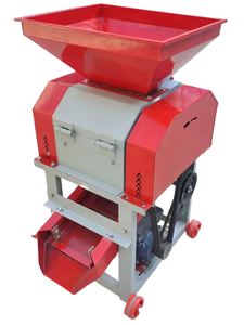 Nouvelle machine de broyage de céréales, de malt et de maïs en acier inoxydable pour l'agriculture commerciale, à double rouleau - Product Image 4