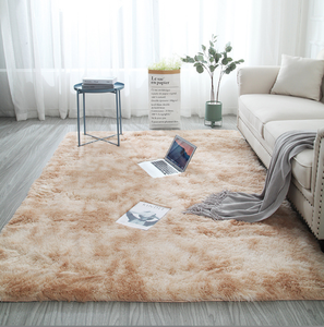 <span class=keywords><strong>Tapis</strong></span> shaggy tie-dye dégradé, super doux et moelleux, à poils longs, antidérapant, pour salon, chambre, décoration intérieure - Product Image 4