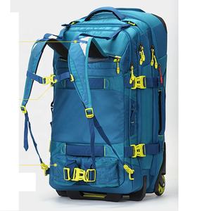 Custom <strong>Large</strong> Rolling Duffle <strong>Holdall</strong> Backpack Camping Hiking Gear Wheeled Duffel Bag Luggage Travel Trolley Bag <strong>With</strong> <strong>Wheels</strong> - Product Image 3