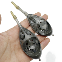Méthodes d'Alimentation pour Pêche à la Carpe, Hameçons d'Alimentation, Rig Hair Europe Group Hook Feeder Tackle, Accessoires de Pêche à la Carpe, 60g70g80g90g
