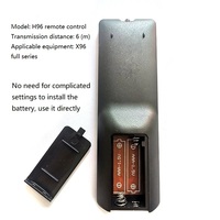 Télécommande H96 compatible avec les décodeurs x96 q+ TX3 X96MINI T95max hk1