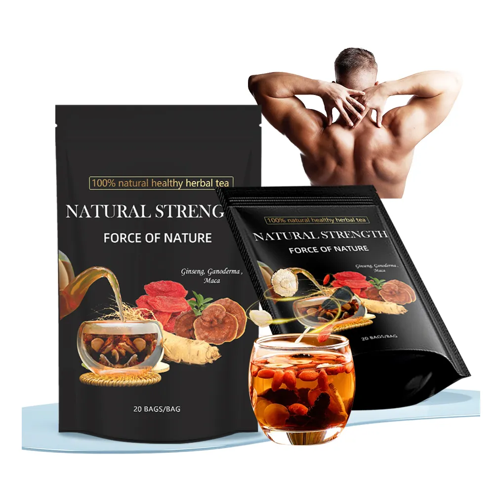 100% Natural Male Enhance Fertility Tea For Man Product Prostate Healthy Organic Tea Bags