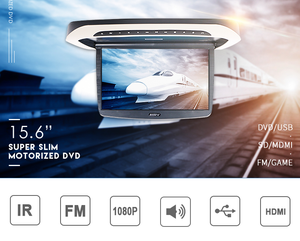 15.6 inch cơ giới trên trần LCD Monitor Roof-Mounted xe cho <span class=keywords><strong>DVD</strong></span> <span class=keywords><strong>Player</strong></span> với USB SD kết nối thẻ lật <span class=keywords><strong>TV</strong></span> kết hợp - Product Image 6