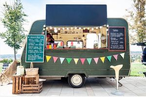 Camion de restauration rapide mobile <span class=keywords><strong>vintage</strong></span>, <span class=keywords><strong>petite</strong></span> <span class=keywords><strong>caravane</strong></span>, remorque avec cuisine mobile pour panama, alimentation, vente depuis le royaume-uni, - Product Image 4