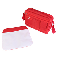 Sac bandoulière en toile personnalisé avec logo ODM OEM, avec rabat avant amovible, grande capacité, pour étudiants et voyages