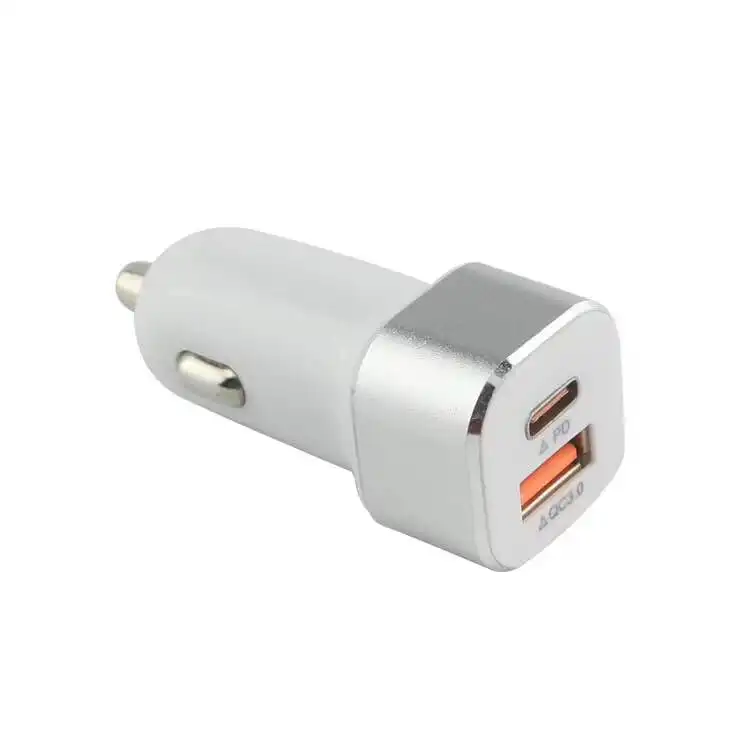 Smart phone car charger 12v-24v 5V2A output dual USB car charger adapter for IPhone X 13 13pro Samsung Galaxy LG HTC HUAWEI