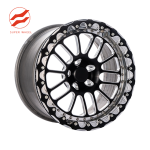 ล้อฟอร์จเฟอร์กซ์ รุ่นน้ำหนักเบา สำหรับรถแข่งแบบ Drag Racing พร้อมระบบ Beadlock ขนาด 5x112 5x120 5x114.3 6x139.7 สำหรับ GT500 Gtr35 - Product Image 6