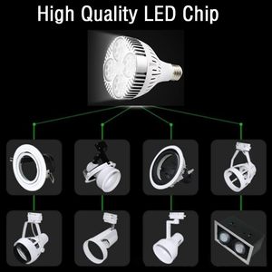 หลอดไฟ LED กำลังสูง 30 ดวง SMD E26/E27 35W แสงขาวโทนเย็น/โทนกลาง/โทนอุ่น  แบบหรี่แสงได้ สำหรับใช้ในเชิงพาณิชย์/เพาะปลูก - Product Image 5