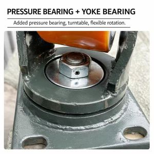 <strong>6</strong> <strong>Inch</strong> 8 <strong>Inch</strong> 10 <strong>Inch</strong> 12 <strong>Inch</strong> Heavy Duty <strong>Caster</strong> Wheels PU <strong>Casters</strong> Brake Swivel Industrial <strong>Caster</strong> Wheels - Product Image 4