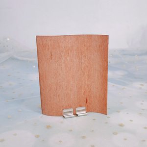 High Quality Eco-Friendly Smokeless Natural Various Custom Size Slice Wood Wicks with Wick Clips for DIY Soy Candles - Product Image 4