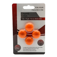 Tutup Thumbstick Silikon Multiwarna Berkualitas Tinggi, Tutup Tombol Joystick Bentuk Jamur untuk PS5, PS4, PS3, dan Xbox One/360 Gamepad