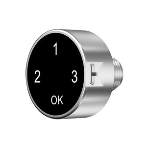 Leftsteel Smart Touch Password <b>Lock</b> Stainless Steel Minimalist Design Keyless Electronic <b>Cabinet</b> <b>Lock</b> For Storage Closet Easy - Product Image 2