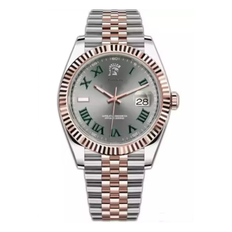 rose silver gold