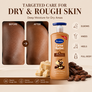 Crème hydratante pour le corps à la vitamine E Dr. Snow, soin éclaircissant au beurre de cacao pour femme, personnalisation rapide - Product Image 4