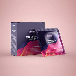 Boîtes cadeaux pliables écologiques personnalisées avec logo imprimé pour les jouets sexuels et les préservatifs pour hommes, pour l'emballage et l'impression de produits vides - Product Image 4