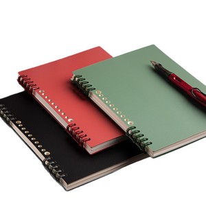 Cuaderno de Anillas Sin Bultos, Tamaño B5/A5, Estilo Vintage, Aspecto de Alta Calidad, Papel PP Dowling, para Estudiantes de Secundaria/Preparatoria/Universidad - Product Image 1