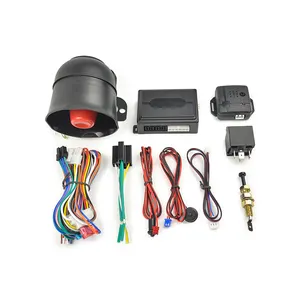 MASUK TANPA Kunci DC12V PKE Alarm Mobil Sistem Keamanan Remote Control Starter Mesin Jarak Jauh Alarm Mobil Satu Arah