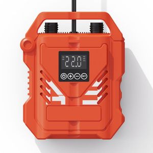 Pompe à pagaie haute pression 22PSI Portable 12V <span class=keywords><strong>voiture</strong></span> <span class=keywords><strong>compresseur</strong></span> d'air électrique Support gonflage/dégonflage, 3 Modes de travail Auto - Product Image 1