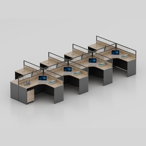 เฟอร์นิเจอร์สำนักงาน MIGE ตู้สำนักงานไม้กระจก โต๊ะทำงาน - Product Image 3