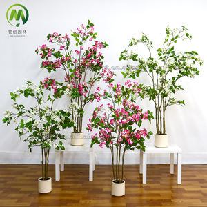 Fleurs et Plantes Artificielles Fleur Artificielle de <span class=keywords><strong>Bougainvillier</strong></span> Plante pour la Décoration de Mariage Fête Jardin Fée Fournitures de Jardin - Product Image 1