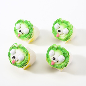 Divertido Juguete Blandito de Rebote Lento con Forma de Perro Vegetal, Aliviador de Estrés, Muñecos Antiestrés para Adultos, Regalos para Fiestas - Product Image 4