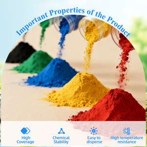 Colorant pour béton <span class=keywords><strong>de</strong></span> qualité industrielle, pigment inorganique, oxyde <span class=keywords><strong>de</strong></span> fer, poudre multicolore, forte puissance <span class=keywords><strong>de</strong></span> coloration, résistance aux intempéries - Product Image 3