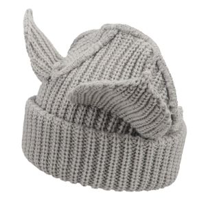Bán Buôn Mùa Thu Và Mùa Đông Thiết Kế Mới Vui Cat Pig Tai Beanies Dễ Thương Sọc Dệt Kim Hat Cho Sử Dụng Hàng Ngày - Product Image 6