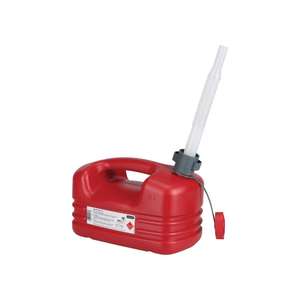 PRESSOL Bidon de carburant contenu 5 l rouge HDPE L331xW185xH237mm - Product Image 1