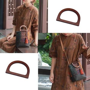 Ttbellok - Asas de Repuesto de Madera en Forma de D para Bolsos, 3 Colores, 4.64Lx3.3W, para Bolsos y Proyectos de Bricolaje - Product Image 6