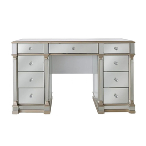 <span class=keywords><strong>Table</strong></span> de maquillage de style vintage <span class=keywords><strong>scandinave</strong></span> <span class=keywords><strong>avec</strong></span> organisateur de coiffeuse et tiroirs de rangement - Product Image 1