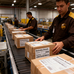 Het Goedkoopste Logistieke Bureau Voor Luchtvracht Van China Naar Belgium/Duitsland/Nederland/Luxemburg Express Ups Levering - Product Image 2