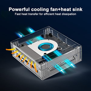 Beelink <span class=keywords><strong>Mini</strong></span> Computer Desktop 11th Gen Quad-Core N5105 8G DDR4 RAM 128G 256G SSD RJ45 4K UHD Dual per casa/ufficio - Product Image 3