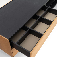 Meuble TV moderne en bois massif de haute qualité, style européen, pour salon, villa, appartement et hôtel - Armoire de rangement gain de place