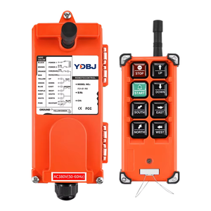 Télécommande industrielle sans fil F21-E1B anti-choc et étanche à code AC fixe pour palan à chaîne de pont roulant et treuil - Product Image 5