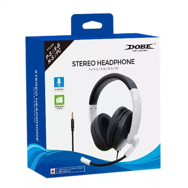 Stereo Wired Headset for PS5 PS4PRO PC & Phone Gaming Voice Communication for Switch for PS5 Handle Headset