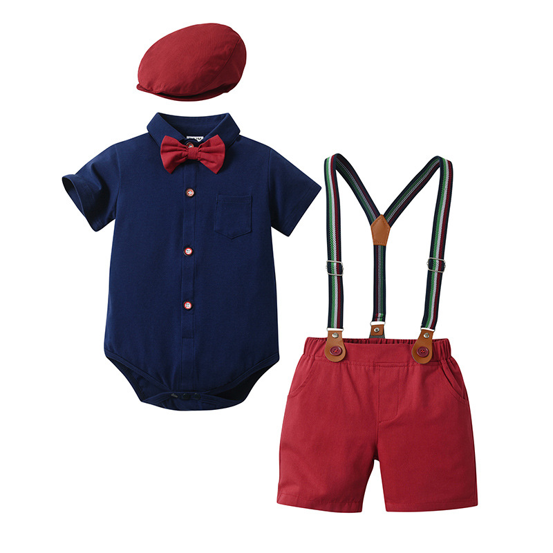 Baby Boy Suspenders Adjustable Elastic Braces for Kids