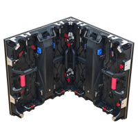 Écran LED P3.91 pour location scénique intérieure, avec boîtier en aluminium moulé sous pression et maintenance avant-arrière magnétique, idéal pour les concerts
