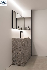 Piastrella 300x300 Pavimento di a buon mercato Prezzo Epossidica Pavimenti In 30x30 Bianco e Nero <span class=keywords><strong>Terrazzo</strong></span> Pavimenti In <span class=keywords><strong>Terrazzo</strong></span> Da Tavolo Top in diretta Bordo Lastra Tavolo - Product Image 6