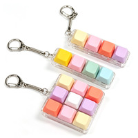 Porte-clés clavier de jeu personnalisé à interrupteur mécanique, fidget clicker, vente en gros, cadeau promotionnel pour joueurs