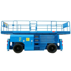 Kubota-plataforma de elevación aérea para hombre, elevador de tijera hidráulica eléctrica, motor diésel de 4 a 18m - Product Image 4