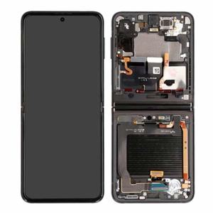 Pantalla Táctil LCD Negra con Marco para Samsung Galaxy Z Flip3 5G F711, Repuesto Original de Pantalla - Product Image 1