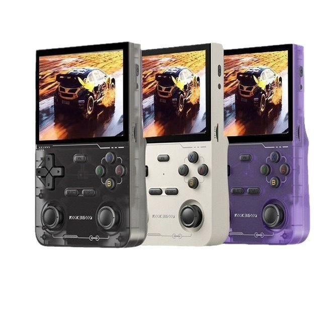 K36 Portable Open Source Linux System High-Definition PSP Console New Release Handheld Game Player with IPS Screen Wi-Fi