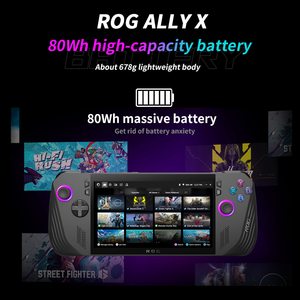<span class=keywords><strong>X</strong></span>ách Tay Mini Màu Trắng/Đen Rog Cầm Tay Trò Chơi Giao Diện Điều Khiển 7Inch 1080P 120Hz Rog Ally/Rog Ally <span class=keywords><strong>X</strong></span> Cầm Tay Máy Tính - Product Image 5