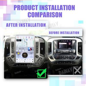 Radio para Auto con Android 13 de 14.4 Pulgadas para Chevrolet Silverado GMC Sierra 2013-2020, Reproductor Multimedia Estéreo con GPS, Carplay, Unidad Principal - Product Image 3