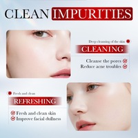 SADOER Mousse Nettoyante Visage Purifiante et Éclaircissante à l'Acide Kojique pour Peaux Ternes, Nettoyage des Pores et Équilibre du Sébum