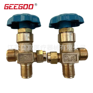 QF-2A Pneumatic Pipeline <b>Angle</b> <b>Valve</b> CO2 Manual Control Structure for Oil Water Gas - Product Image 4