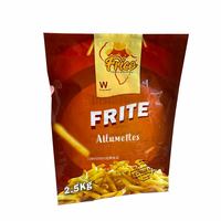 Sacs d'emballage en plastique personnalisables de qualité alimentaire 12,5 kg pour frites surgelées, filets de poulet, boulettes, pain, crème glacée